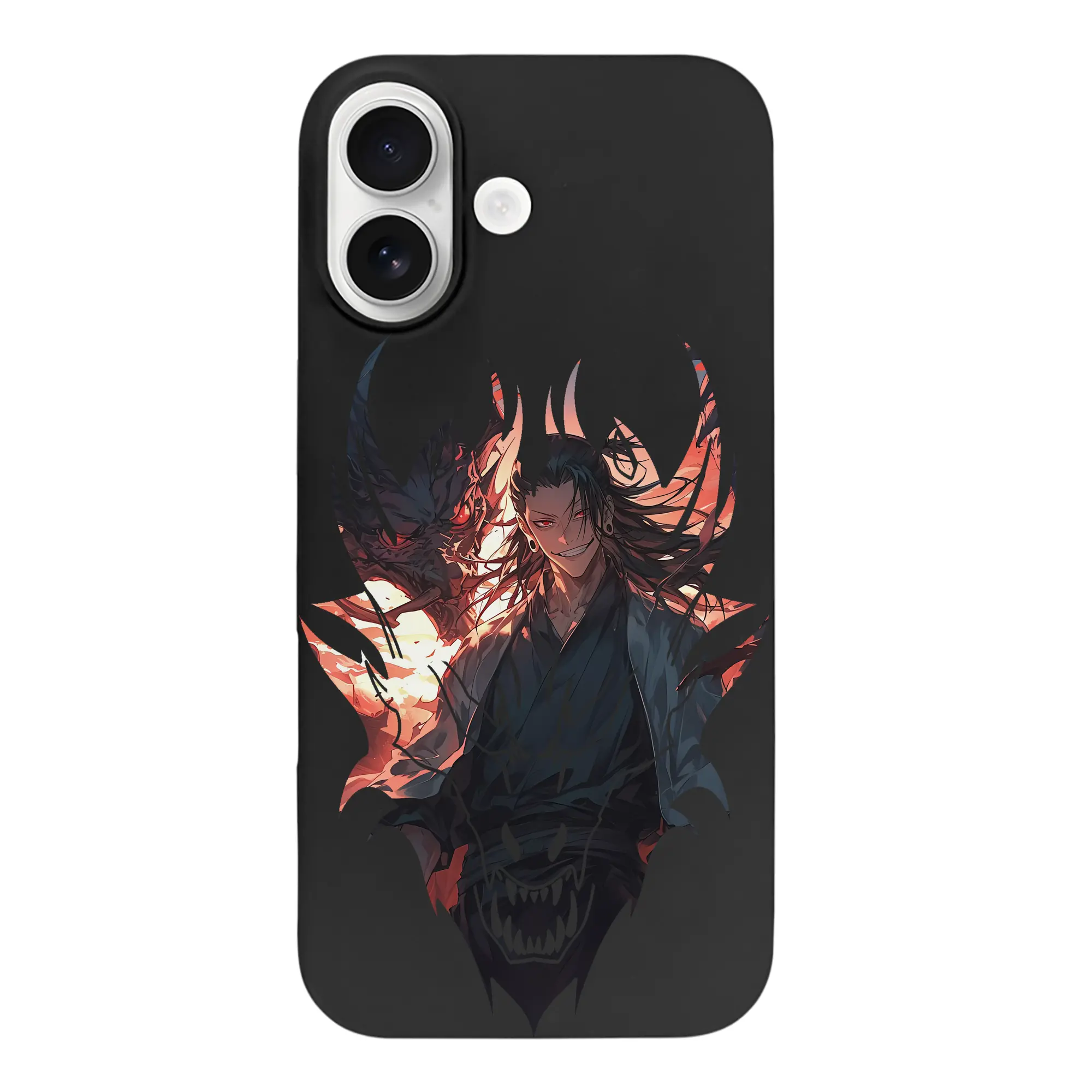 呪術廻戦 グッズ,夏油 傑 - iPhone 17 シリーズ シリコンケース 薄型 耐衝撃 指紋防止 ソフトタッチカバー 精密フィット 傷防止 保護ケース iPhone 17/17 Air/17 Pro/17 Pro Max 対応